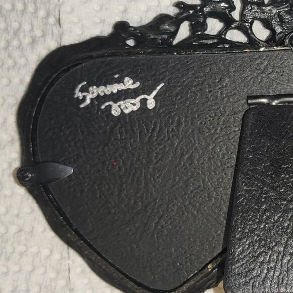 2002 Artist Floral Roses Heart Picture Frame, Ornate - Double picture Frame - Picture 3 of 10